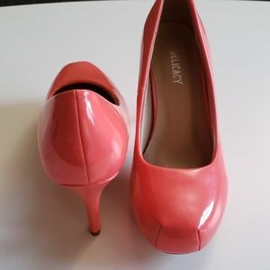 Delicacy coral heels